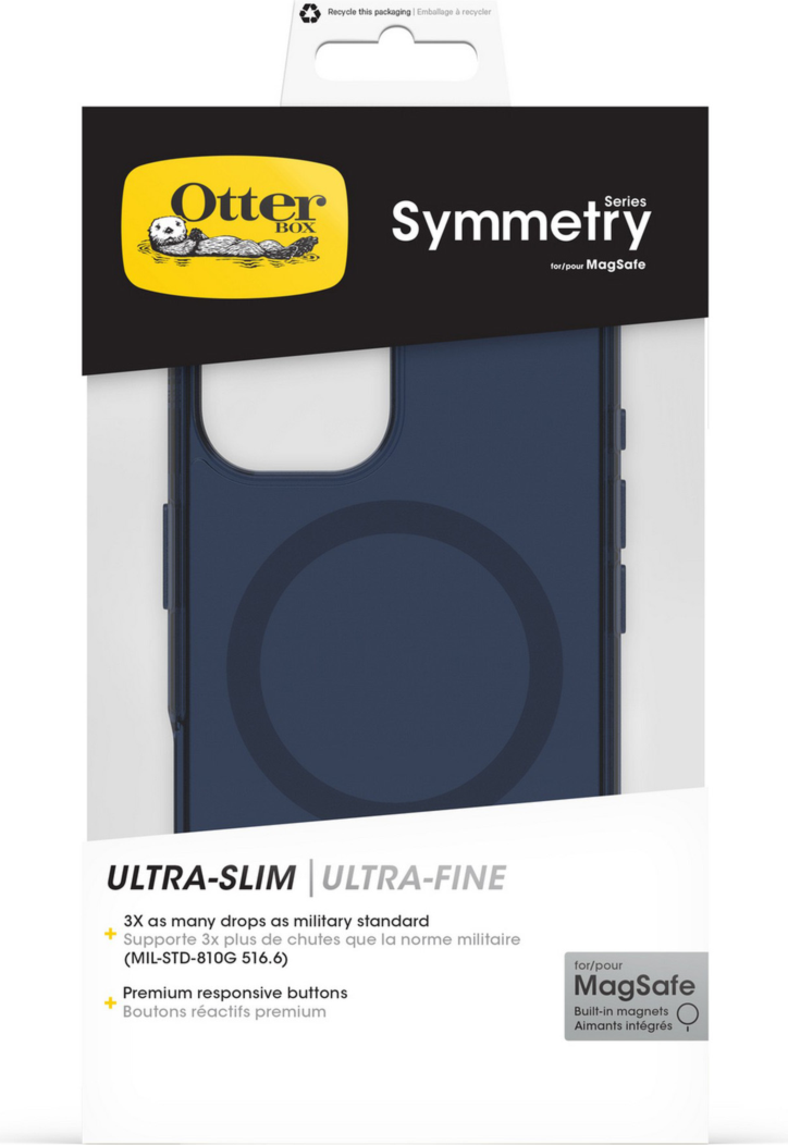 The OtterBox Symmetry Clear Series with MagSafe is a transparent case that makes a bold visual statement in a design that's slim and understated.