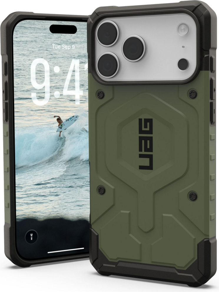 Urban Armor Gear (UAG) - Pathfinder MagSafe Case for Apple iPhone 17 Pro Max - Olive