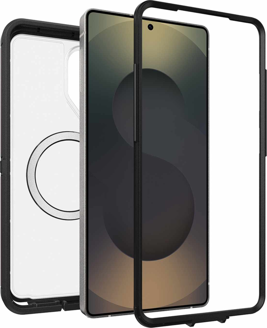 OtterBox - Defender Pro XT Clear Magnetic Case for Samsung Galaxy S26 Ultra - Dark Side