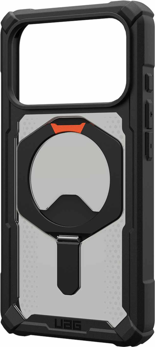 Urban Armor Gear (UAG) - Plasma XTE MagSafe Case for Apple iPhone 17 Pro - Black and Pop Orange
