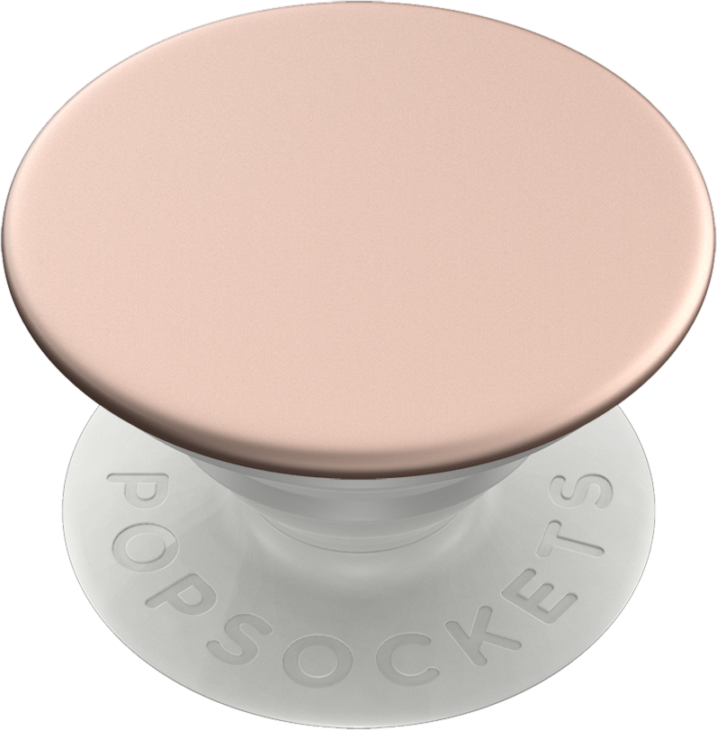 Popsockets - Popgrips Swappable Aluminum Premium Device Stand And Grip - Rose Gold