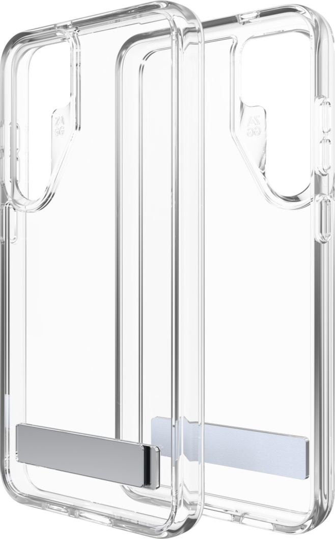 <p>Strengthened with Graphene, ZAGG's Crystal Palace Snap series case with kickstand combines an ultra-slim, crystal-clear profile with up to 13 ft of drop protection.</p>