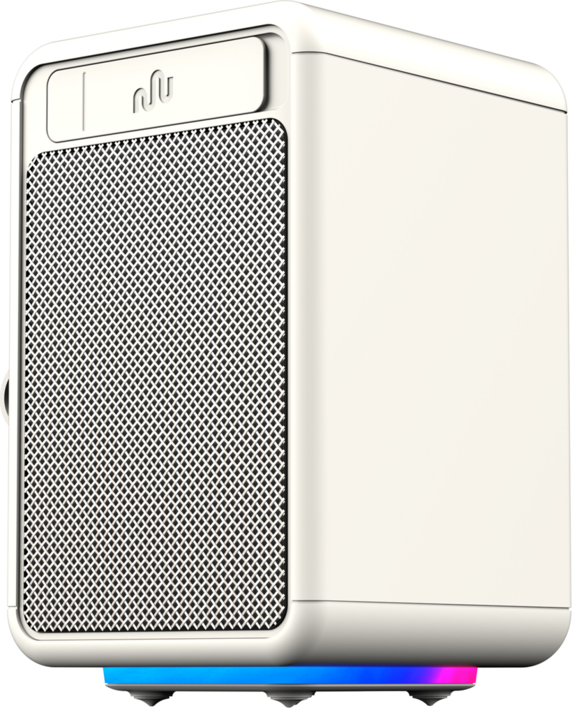 mellow 15W Portable Retro Wireless Bluetooth Speaker - Cream