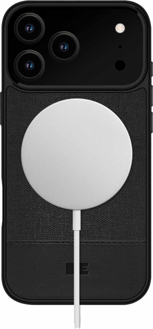 Blu Element - Boîtier Folio 2-en-1 MagSafe noir pour iPhone 17 Pro