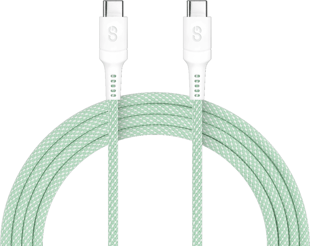 LOGiiX Vibrance Connect 100W USB-C to USB-C - Green