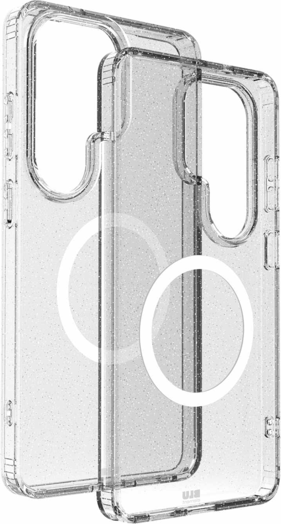 Blu Element - Dropzone Rugged Glitter Case w/Magnets Clear for Samsung Galaxy Nova 6.6