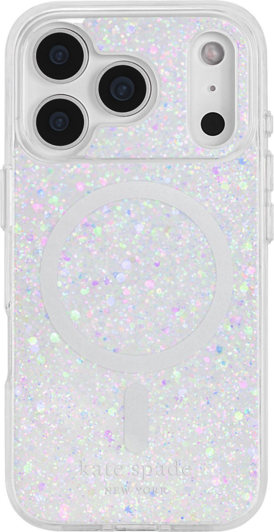 Kate Spade - Protective MagSafe Case Chunky Glitter Iridescent for iPhone 17 Pro