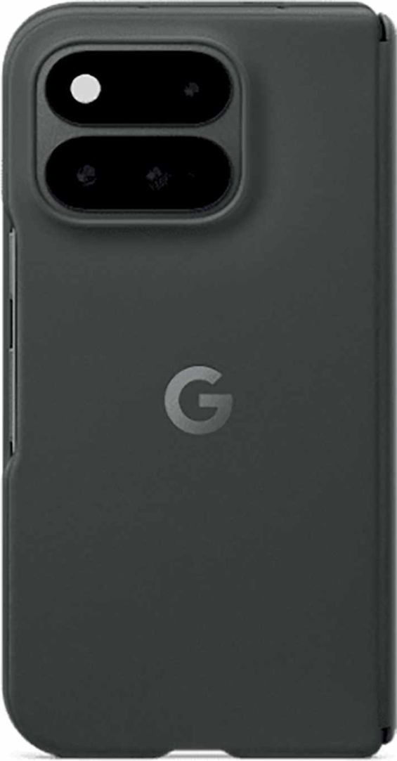 Google - Étui en silicone avec aimants Obsidian pour Google Pixel 11 Pro Fold