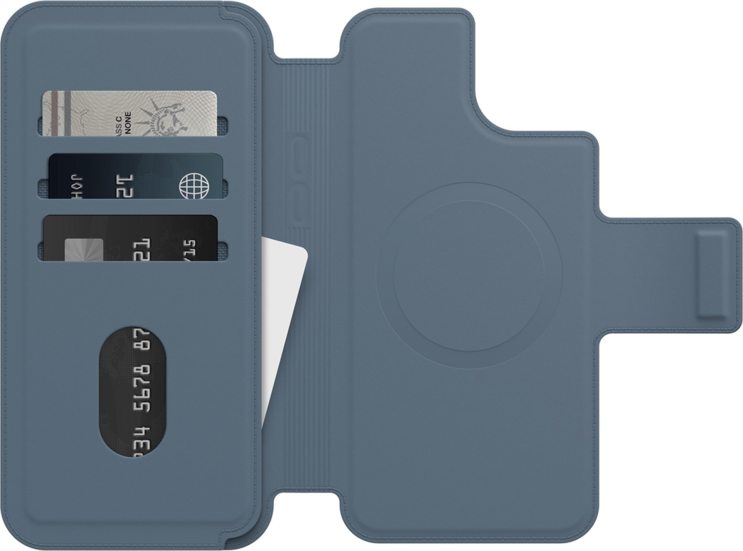 OtterBox - iPhone 14 Plus Otterbox MagSafe Folio Attachement - Blue (Bluetiful)