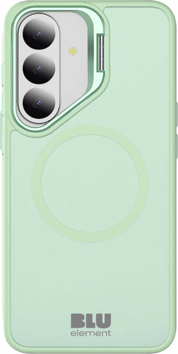 Blu Element - Coque Chromatic Kick avec aimants vert pâle pour Samsung Galaxy S26 FE/Galaxy S25 FE