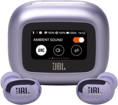 JBL - Live Buds 3 True Wireless Earbuds - Purple