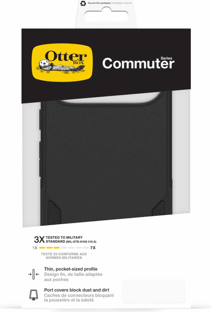 The OtterBox Commuter Series is a rugged, pocket-friendly case offering 3X military standard drop protection and features built-in magnets for magnetic accessories.