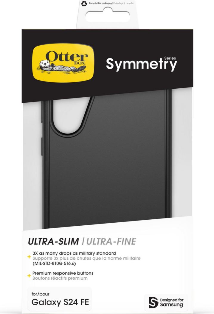 The OtterBox Symmetry Series is a thin case that makes a bold visual statement in a design that's slim and understated.
