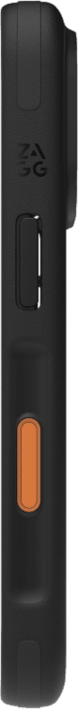 iPhone 17 Pro ZAGG Graphene Sedona Snap Kickstand Case - Flood Black/Orange
