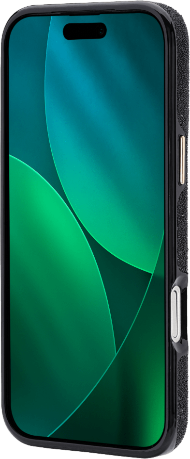 <p>The kate spade new york Crystal Pavé Case is a stylish phone case featuring a black crystal pavé inlay with gold hardware, provides 12-foot drop protection and offers MagSafe compatibility.</p>