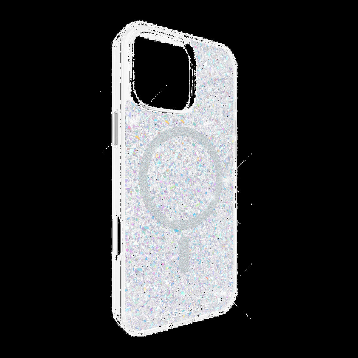 Add a little more glam with the Case-Mate Twinkle Disco MagSafe case, featuring iridescent glitter foil, 12 foot drop protection, and MagSafe compatibility.