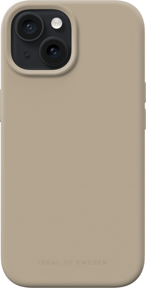 Ideal of Sweden IDSICMSI2361128 Étui en Silicone MagSafe Beige pour iPhone 15