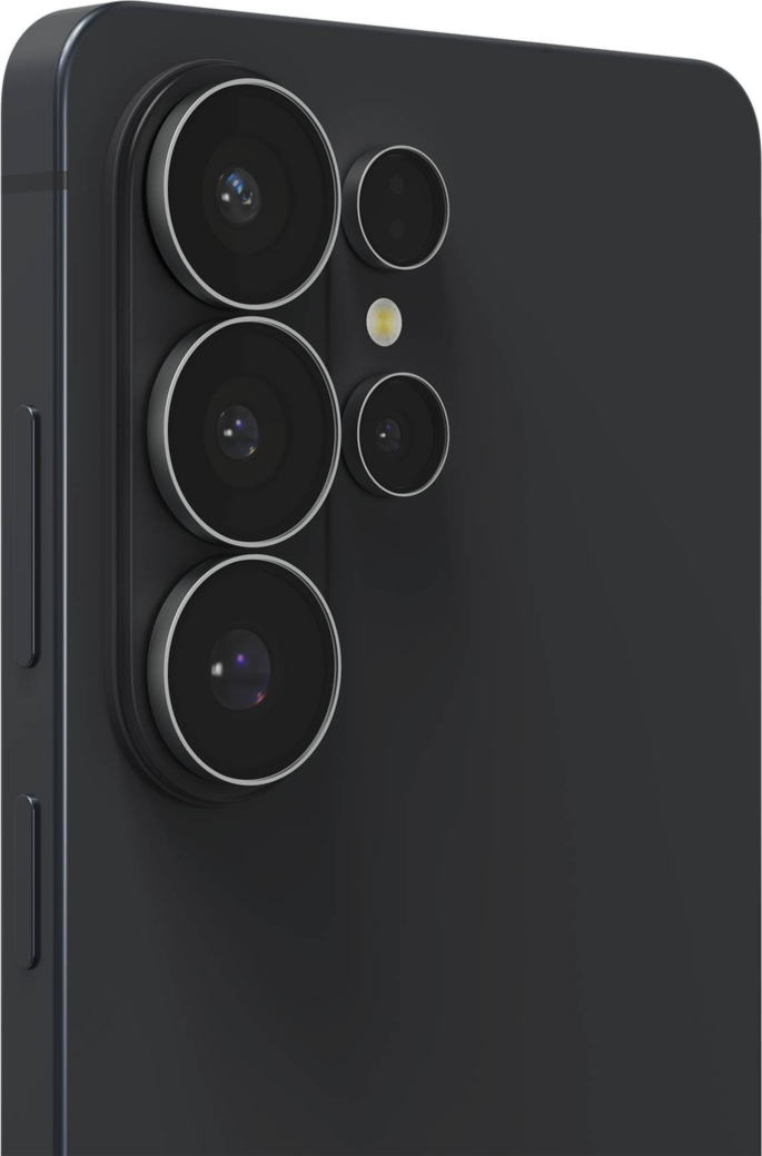 The ZAGG InvisibleShield Glass Elite Camera Rings Lens Protector with anti-reflective technology safeguards phone camera lenses from scratches and smudges.