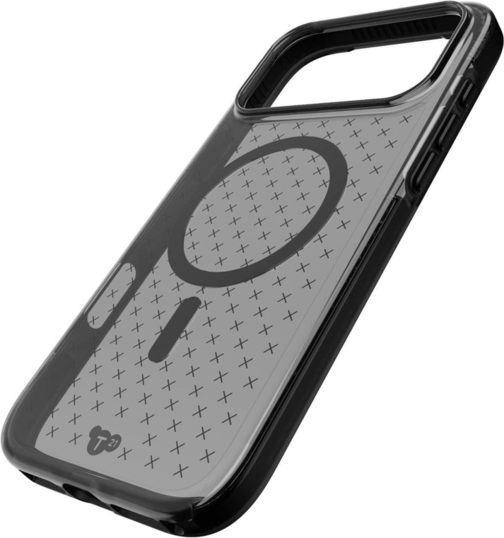 Tech21 - EvoCheck MagSafe Case for Apple iPhone 17 Pro Max - Smokey Black