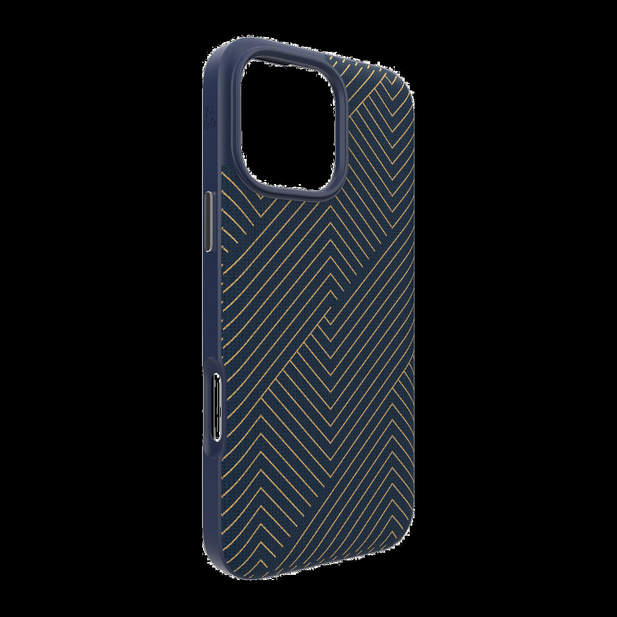 ZAGG's Graphene-reinforced London Snap case blends sophistication with style, offering a textured fabric finish, 13 ft drop protection, and seamless MagSafe compatibility.