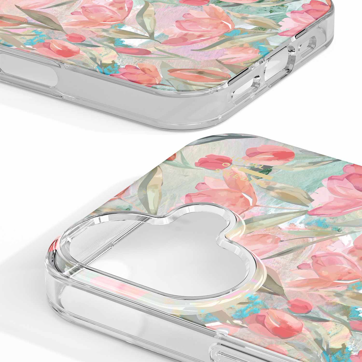 Ideal of Sweden - Printed Clear MagSafe Case Tulip Bloom for iPhone 17