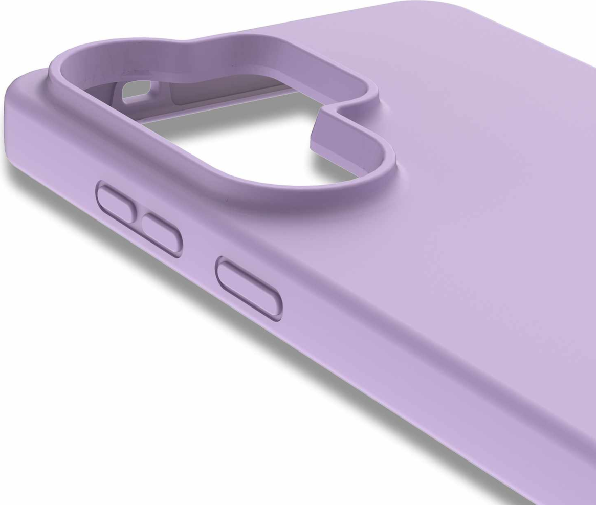 Blu Element BESIS266 Étui en Silicone MagSafe Lavande pour Samsung Galaxy S26 Ultra