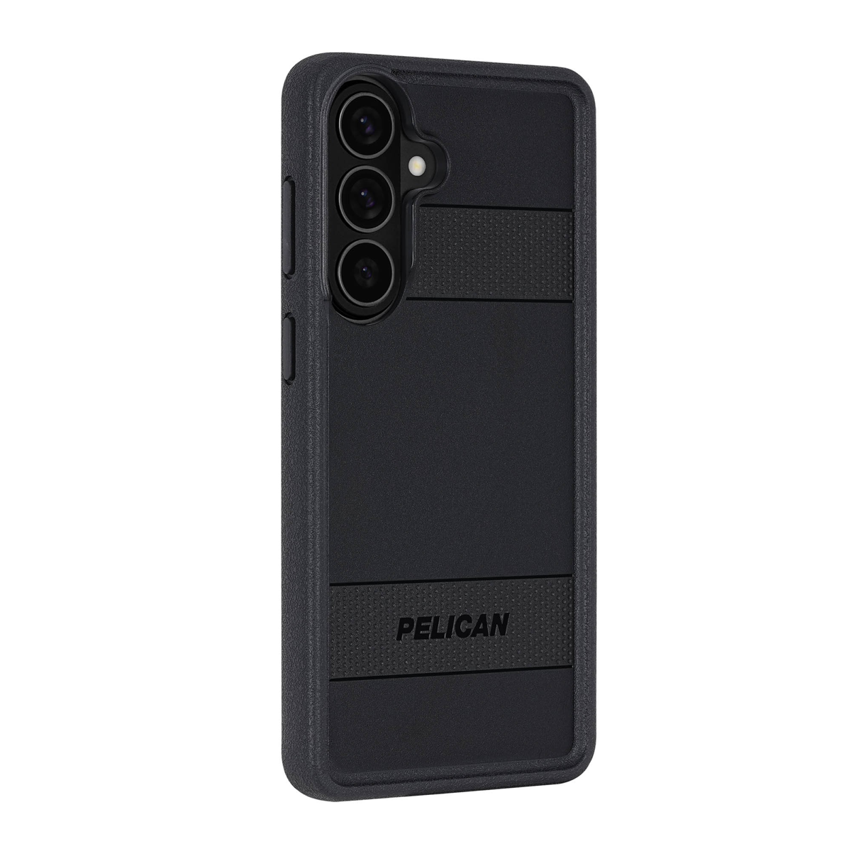 The Pelican Protector Case delivers military-spec 16-foot drop protection with an impact-resistant design, a shock-absorbing lining, and strong built-in magnets.