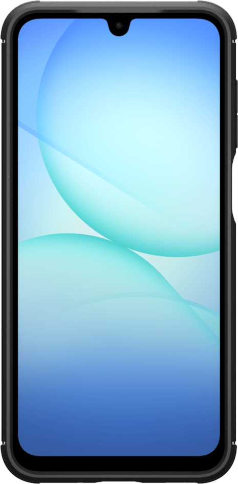 Spigen ACS10109 Étui Core Armor Noir Mat pour Samsung Galaxy A17 5G