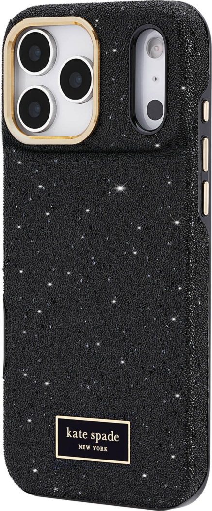 Kate Spade - Étui MagSafe Crystal Pave pour Apple iPhone 18 Pro - Nightfall