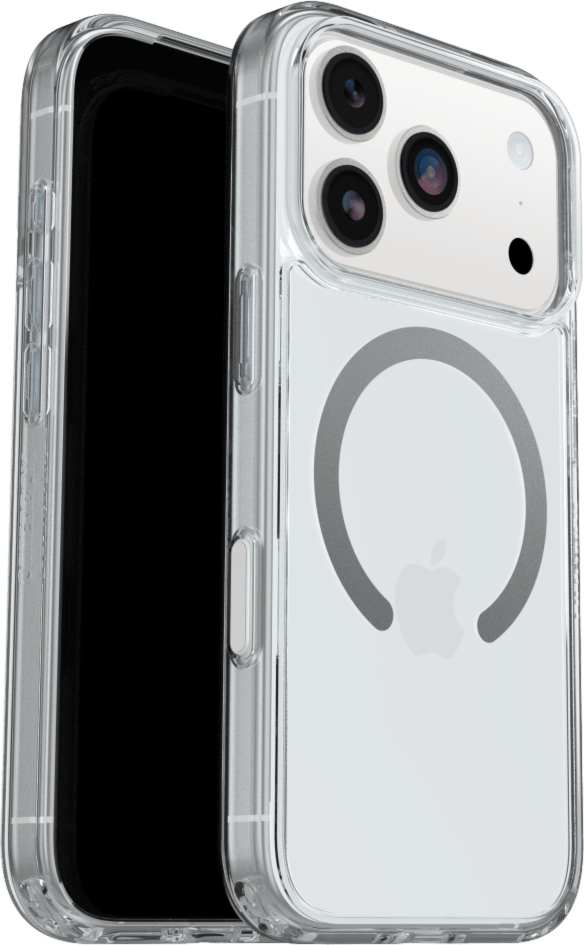 The OtterBox Symmetry Series with MagSafe is a thin case that makes a bold visual statement in a design that's slim and understated.