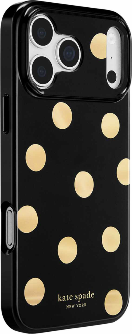 Kate Spade - Étui de protection MagSafe « Metallic Classic Dot » pour iPhone 18 Pro/17 Pro