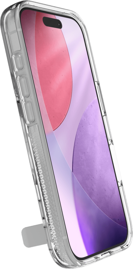 ZAGG - Crystal Palace Snap Case with Kickstand for Apple iPhone 17 Pro - Clear