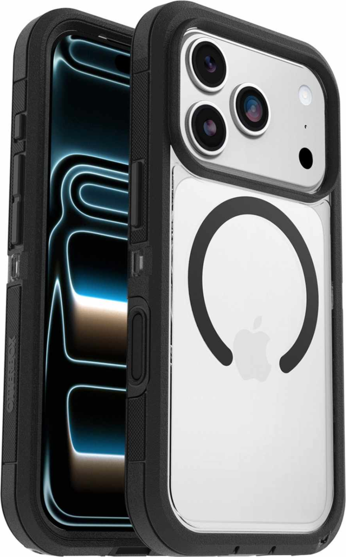 OtterBox - Defender Pro XT MagSafe Case Dark Side for iPhone 18 Pro in Bulk Packaging