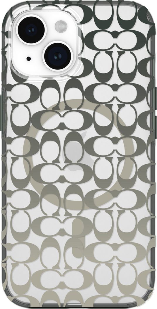 Featuring Coach’s signature design, the Coach Protective series case with MagSafe combines luxe style with an impressive 10 ft drop protection and MagSafe compatibility.