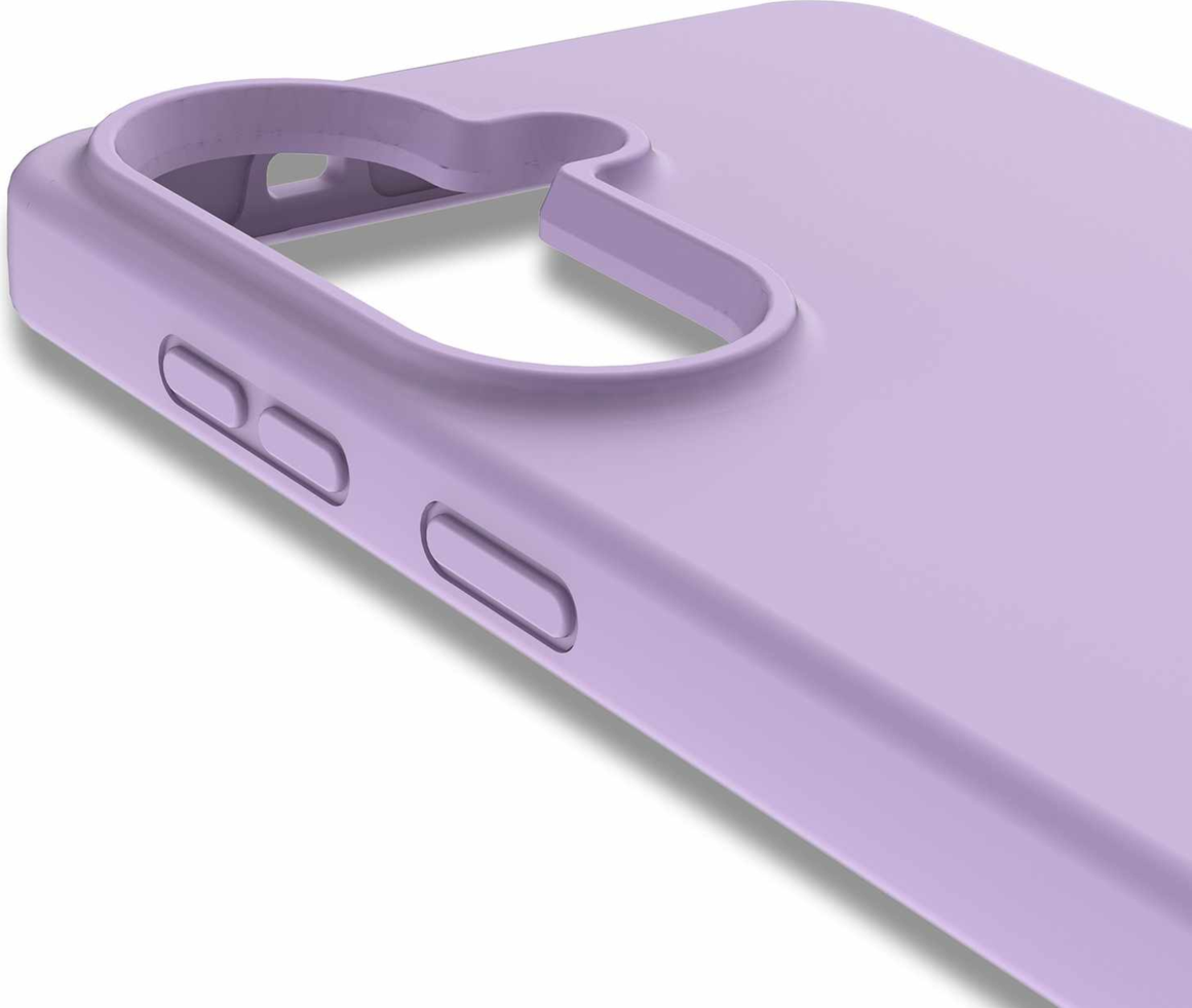 Blu Element BESIS262 Étui en Silicone MagSafe Lavande pour Samsung Galaxy S26