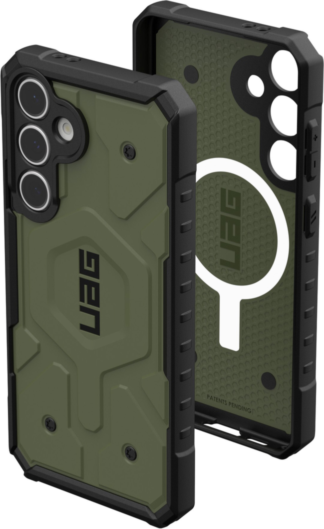 Urban Armor Gear (UAG) - Pathfinder MagSafe Case for Samsung Galaxy S24 FE - Olive Drab