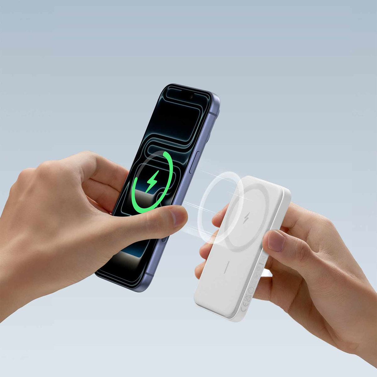 Anker A1610H215 Batterie Portable Magnétique 5000 mAh 7.5W Blanc