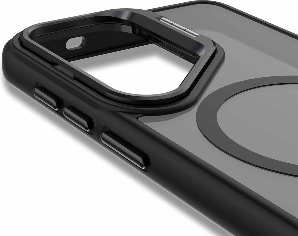 Blu Element - Chromatic Kick Case w/Magnets Black for Samsung Galaxy S26 FE/Galaxy S25 FE