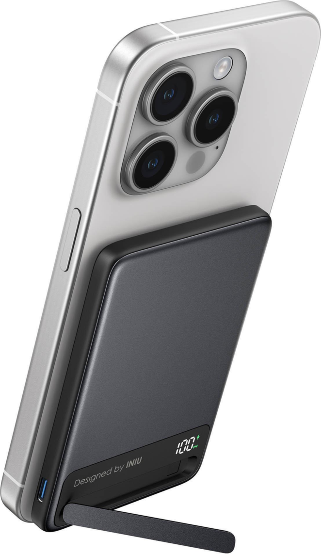 BANQUE D’ALIMENTATION INIU MAGPRO SLIM 5 000 mAh - NOIR