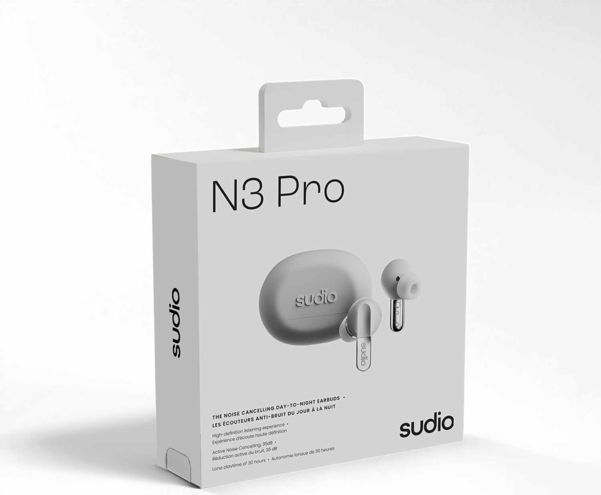 Sudio N3PROWHT Écouteurs sans Fil N3 Pro ANC Blanc