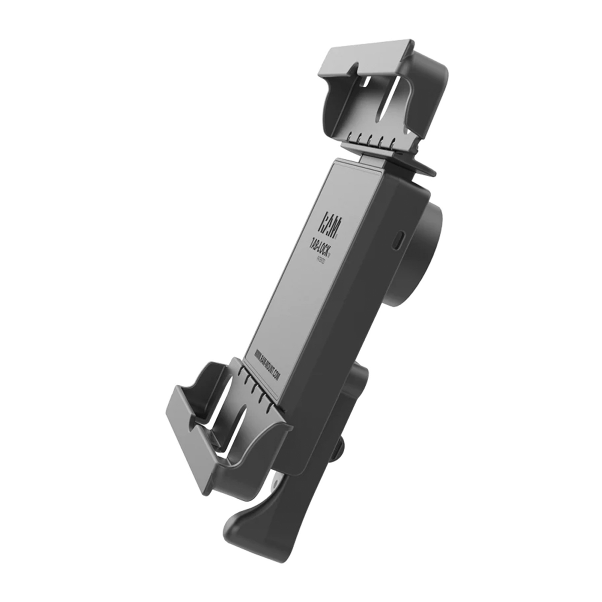 RAM Tab-Lock Holder for 9in.-10.5in. Tablets with Heavy Duty Cases clear