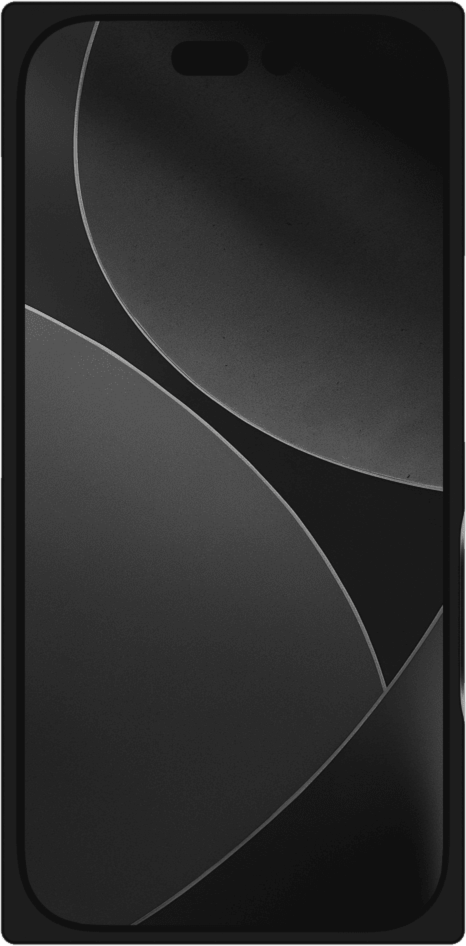 iPhone 17 Pro FLAUNT Square Faux Leather MagSafe Case - Black Crocodile