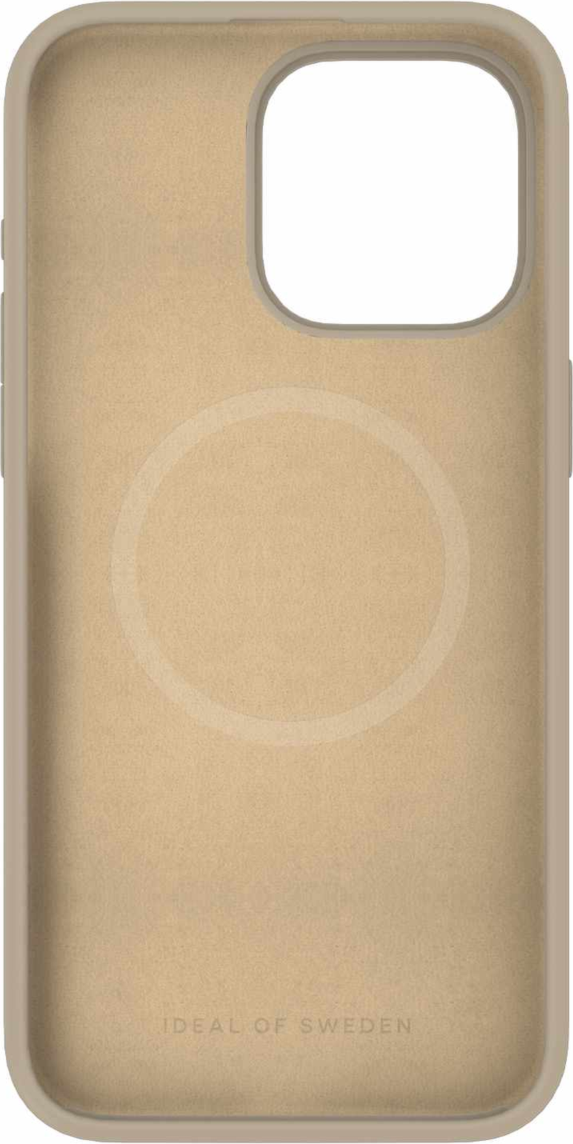 iDeal of Sweden - Silicone Case Magsafe for iPhone 15 Pro Max - Beige