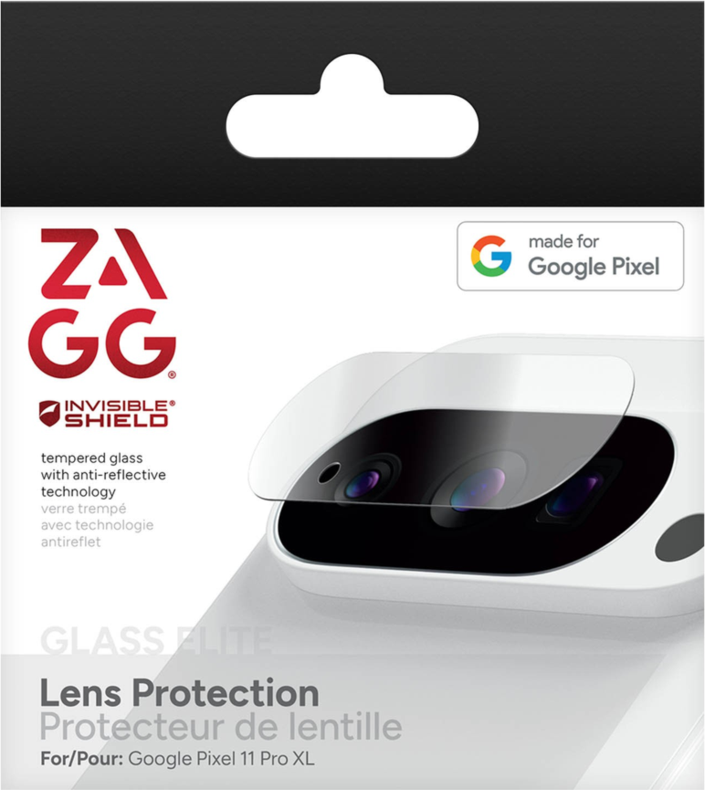 Google Pixel 11 XL ZAGG InvisibleShield Glass Elite AR Camera Lens Protector