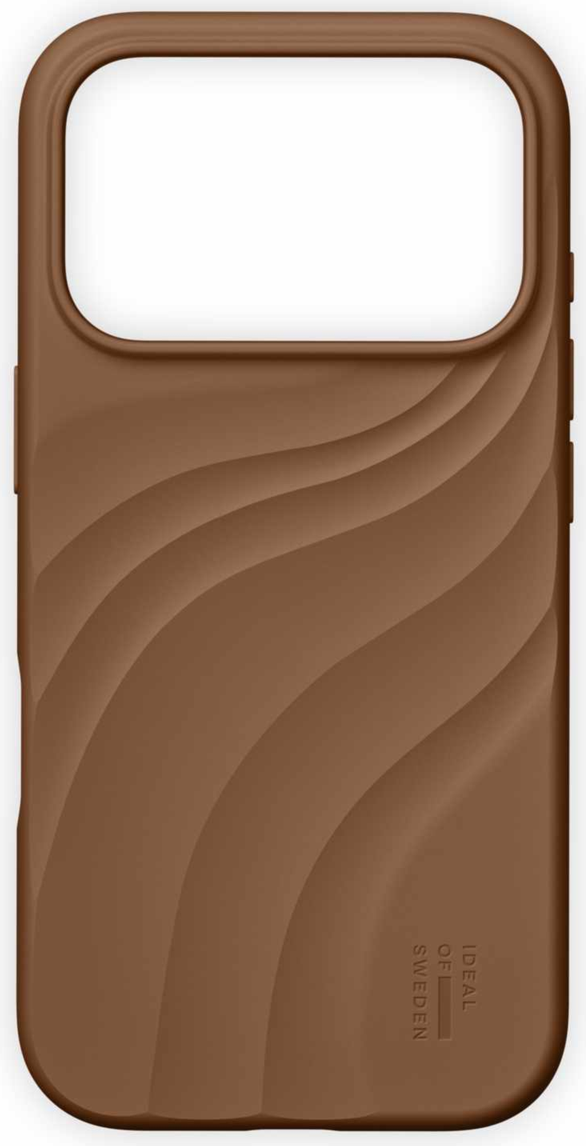 Ideal of Sweden - Soft Swirl MagSafe Case Salted Caramel for iPhone 18 Pro Max/17 Pro Max