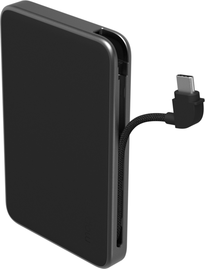 Mophie - Powerstation Plus 2024 Power Bank 5000 Mah - Black