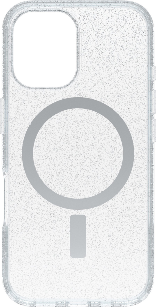 iPhone 16 Otterbox Symmetry Clear w/ MagSafe Series Case - Clear - Stardust 3.0