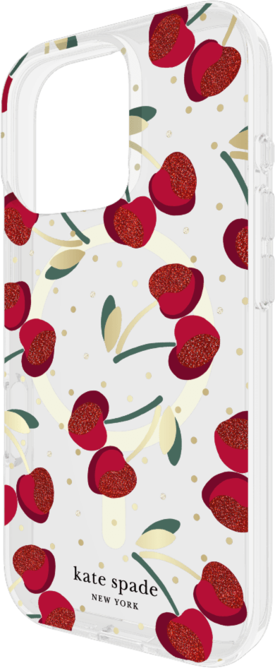 Protective Case w/MagSafe Cherry Dot for iPhone 16 Pro