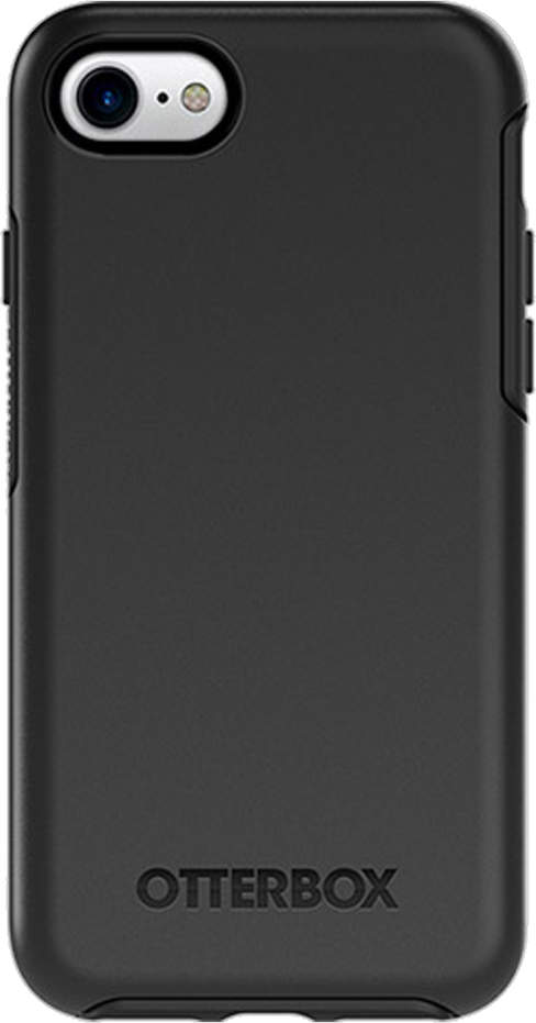 OtterBox - iPhone SE/8/7 - Symmetry Case - Black