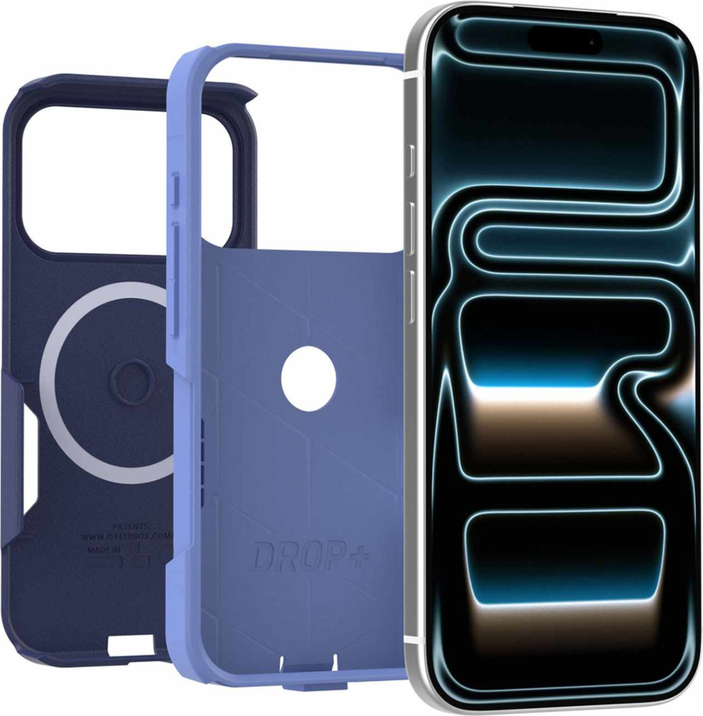 OtterBox - Coque Commuter MagSafe « Witherwill Blue » pour iPhone 18 Pro/17 Pro
